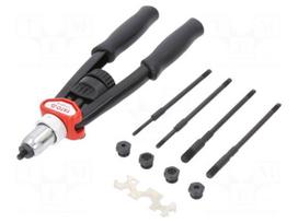 Hand riveting press | 338mm | Size: M10,M12,M5,M6,M8 | rivet nuts