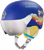 Austrija Head YUKI Visor PAW mėlynas vaikiškas šalmas - XS-S (52-55 cm)