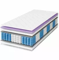 Hibridinis kišeninis čiužinys 160x200 ProHybrid H2/H3 su užvalkalu