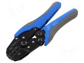 Tool: for crimping | insulated terminals | 0.25÷6mm2 | 22AWG÷10AWG