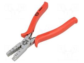Tool: for crimping | insulated solder sleeves | 0.25÷2.5mm2
