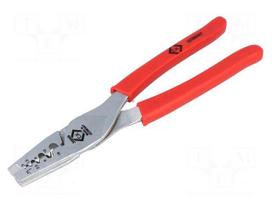 Tool: for crimping | insulated solder sleeves | 0.5÷16mm2