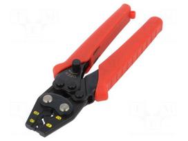 Tool: for crimping | non-insulated solder sleeves | 1.25÷5.5mm2