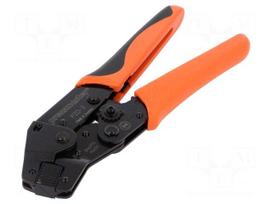Tool: for crimping | insulated solder sleeves | 0.5÷6mm2 | 198mm