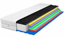 Putų čiužinys 120x200 ECO COMPLEX MAX H3/H4 21 cm masažinis
