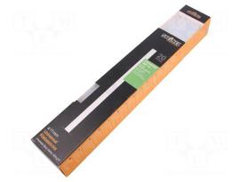 Hot melt glue | Ø: 11mm | clear-white | L: 300mm | Bonding: 15s | 20pcs.