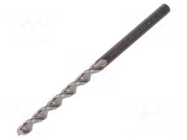 Drill bit | for metal | Ø: 3.3mm | L: 65mm | HSS-CO | Conform to: DIN 338