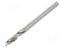 Drill bit | for metal | Ø: 3mm | L: 46mm | HSS-CO | Features: grind blade