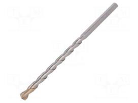 Drill bit | for concrete | Ø: 10mm | L: 200mm | metal | cemented carbide