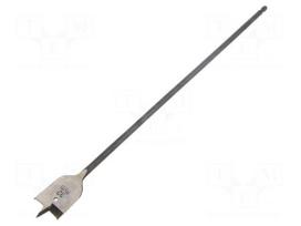 Drill bit | for wood | Ø: 32mm | L: 400mm | HSS | Mounting: 1/4" (E6,3mm)