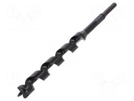 Drill bit | for wood | Ø: 16mm | L: 200mm | HSS | Working part len: 130mm