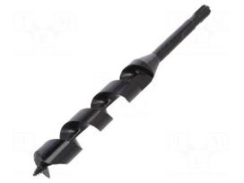 Drill bit | for wood | Ø: 22mm | L: 210mm | HSS | Working part len: 140mm