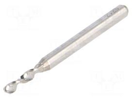 Drill bit | PCB | Ø: 2.25mm | L: 38.2mm | 1/8" (3,175mm)