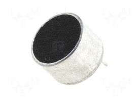 Microphone | Body dim: Ø9.7x6.7mm | 2.2kΩ | 500uA | 1.5÷10V | SNR: 60dB