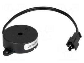 Sound transducer: piezo alarm | with built-in generator | 12mA