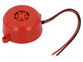 Sound transducer: piezo alarm | 12÷24VDC | Sound level: 100dB