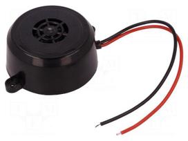 Sound transducer: piezo alarm | 12÷24VDC | Sound level: 100dB