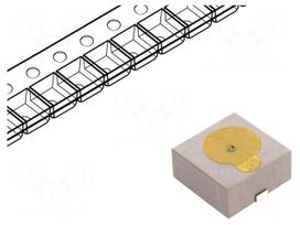Sound transducer: piezo alarm | SMD | 4000Hz | 8mA | -30÷75°C | 3÷20VDC