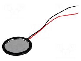 Sound transducer: piezo | without built-in generator | 35mm