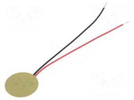 Sound transducer: piezo | without built-in generator | -20÷60°C