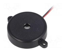 Sound transducer: piezo | without built-in generator | 5mA | 43nF