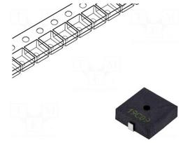 Sound transducer: piezo | without built-in generator | -30÷85°C