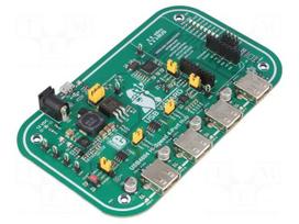 Dev.kit: Microchip | Comp: USB4604 | Add-on connectors: 1