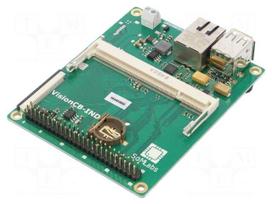 Dev.kit: ARM NXP | Ethernet,UART,USB | 9÷12VDC | 98x79x22mm