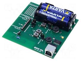 Dev.kit: evaluation | Works with: RFT-868-3V | 2xAA battery slot