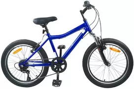 Vaikų Dviratis 24 Colių 6-Speed 8-12 metų Tamsiai mėlyna