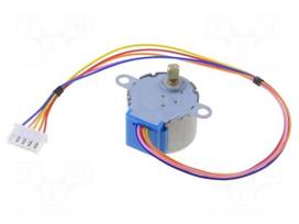 Stepper motor | Interface: PWM | PIN: 5 | 5VDC | Leads: leads with plug