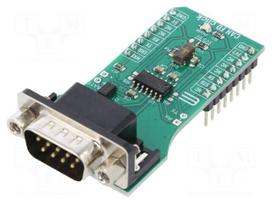 Click board | transceiver | CAN,GPIO,UART | TLE9252V | 3.3/5VDC