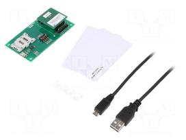 Dev.kit: evaluation | GPIO,SAM,UART,micro-USB | T4MR-F | RFID