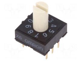 Encoding switch | DEC/BCD | Pos: 10 | THT | Rcont max: 200mΩ