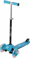 Almarina EVO reguliuojamas 3 ratų paspirtukas vaikams Light Up Mini Cruiser Mėlyna Light Up Wheels