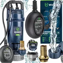 Panardinamas siurblys su plūde ir filtru universalus