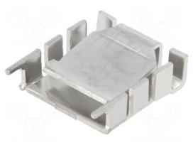 Heatsink: moulded | P-SIP | natural | L: 29.4mm | W: 25mm | H: 8.3mm | 18K/W