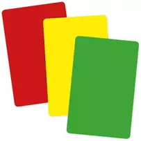 TimeTEX Šviesoforo spalvų kortelės (TT10832)