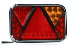 Žibintas LED 12V galinis, dešinės p su numerio apšvietimu, su priešrūkiniu