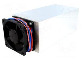 Heatsink: extruded | L: 150mm | W: 62mm | H: 74mm | 0.175K/W | aluminium