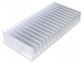 Heatsink: extruded | grilled | L: 70mm | W: 150mm | H: 25mm | aluminium