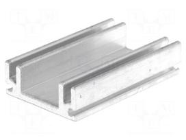 Heatsink: extruded | L: 50mm | W: 30mm | H: 12mm