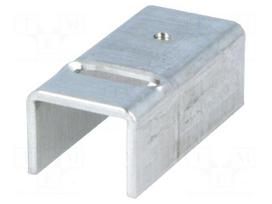 Heatsink: moulded | U | TO220 | natural | L: 35mm | W: 17mm | H: 13mm | 17K/W