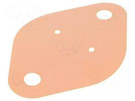 Heat transfer pad: Kapton | TO3 | 0.15K/W | L: 42mm | W: 29mm | UL94V-0