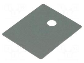 Heat transfer pad: silicone | TOP3/1 | 0.45K/W | L: 20.5mm | W: 17.5mm