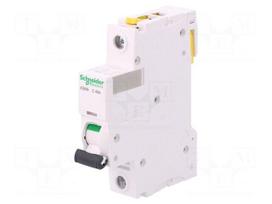 Circuit breaker | 230VAC | Inom: 40A | Poles: 1 | DIN | Charact: C | 6kA