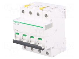Circuit breaker | 400VAC | Inom: 40A | Poles: 4 | DIN | Charact: C | 6kA