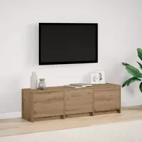 TV staliukas Televizoriaus spintelė Amatininkų ąžuolas 140 x 34 x 40 cm