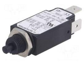 Circuit breaker | Urated: 240VAC | 48VDC | 13A | SPST | Poles: 1 | screw