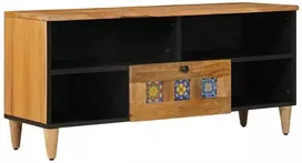 Televizoriaus spintelė su stalčių Natūrali 100 x 33 x 46 cm